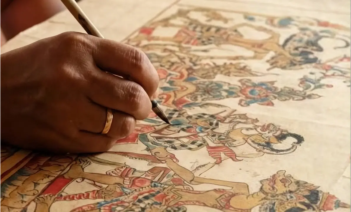 Balinese Kamasan Painting